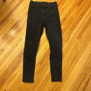 Celebrity Pink Black Skinny Jeans High-Rise Stretch